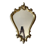 Louis XV style mirror in gold color