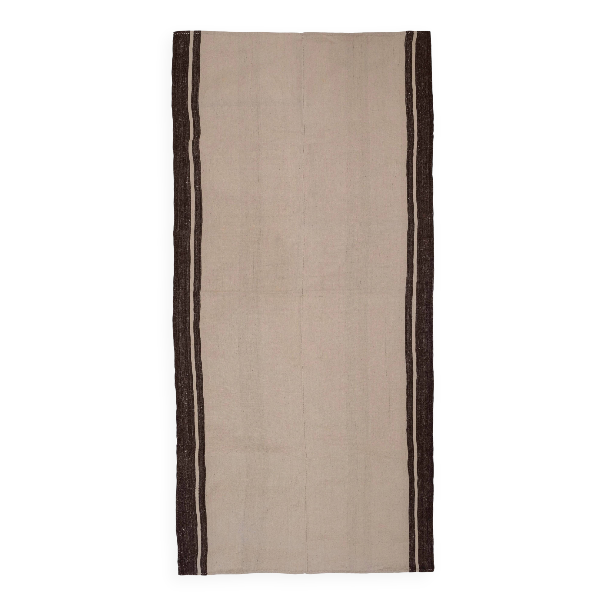 Vintage Turkish hemp rug 160x332 cm