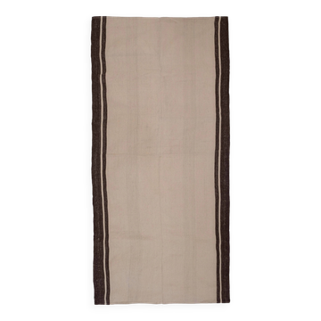 Vintage Turkish hemp rug 160x332 cm