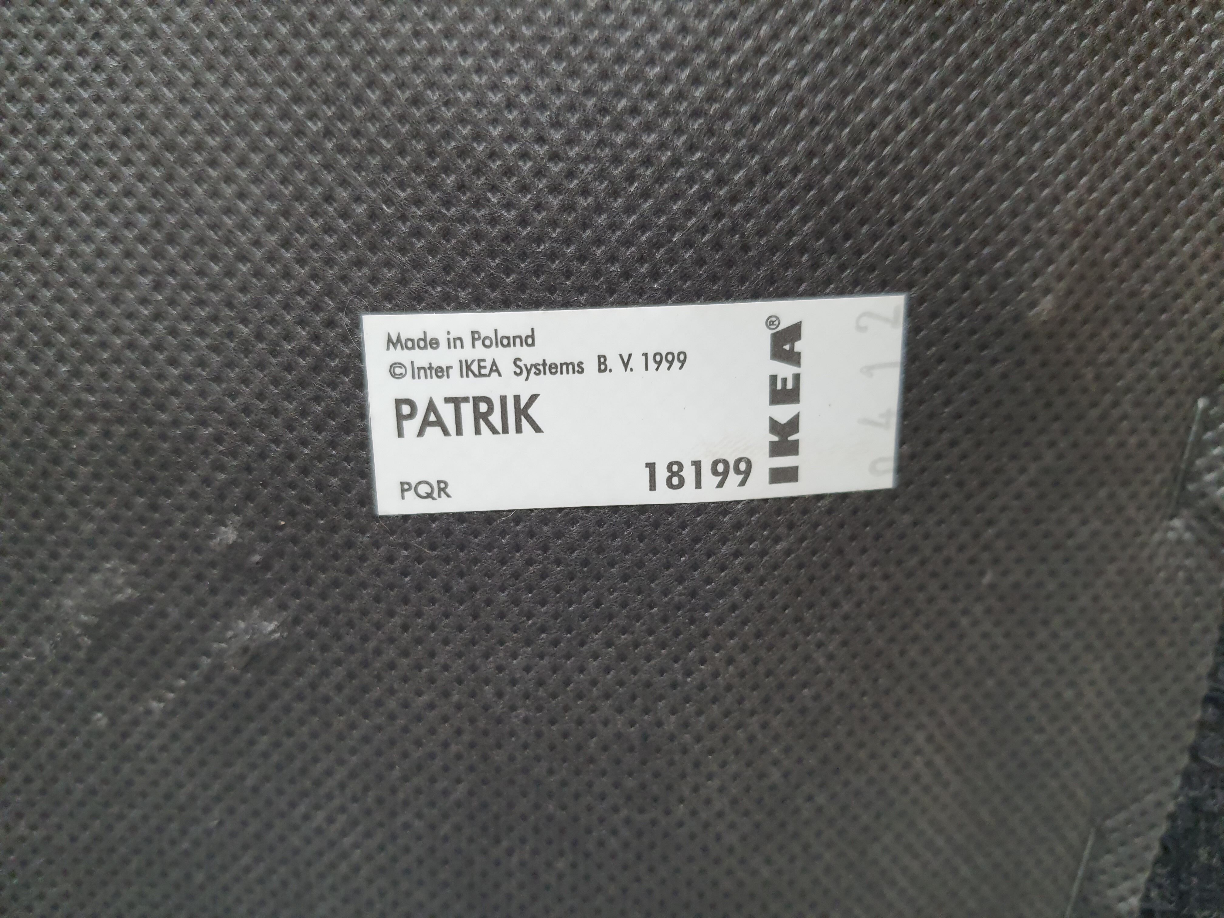 Pair of vintage Ikea armchair Patrick 90' by Mia Gammelgaard