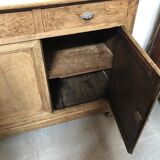 Parisian buffet in pickled oak