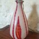 Antique blown glass lamp foot
