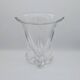 Large Pressed-Moulded Glass Vase "Swan" - Art Deco Style
