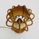 Rattan bedside lamp, 50s