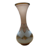 Vase ancien vintage en  Opaline