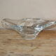 Coupe en cristal moulé signée Daum Nancy