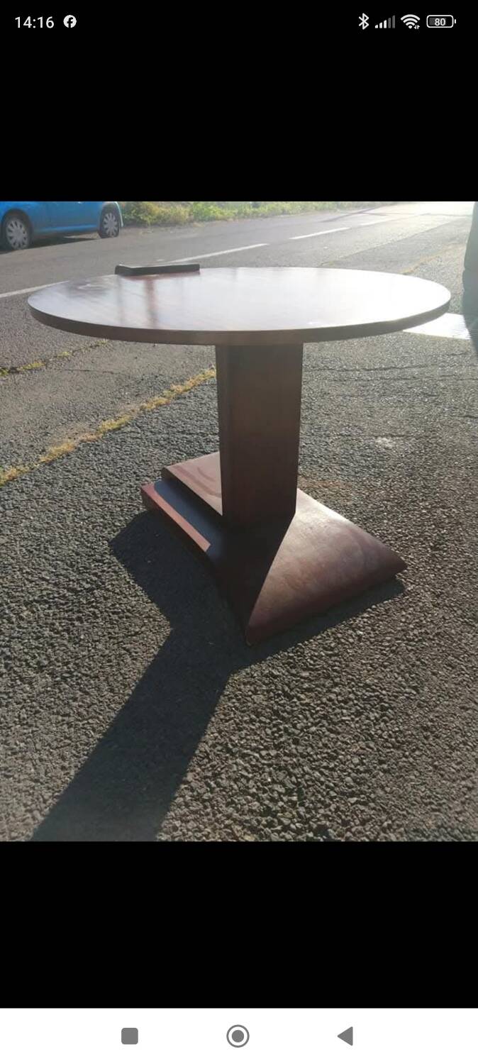 Mahogany side table, 1930