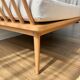 Garden furniture, vintage interior sofa bench
