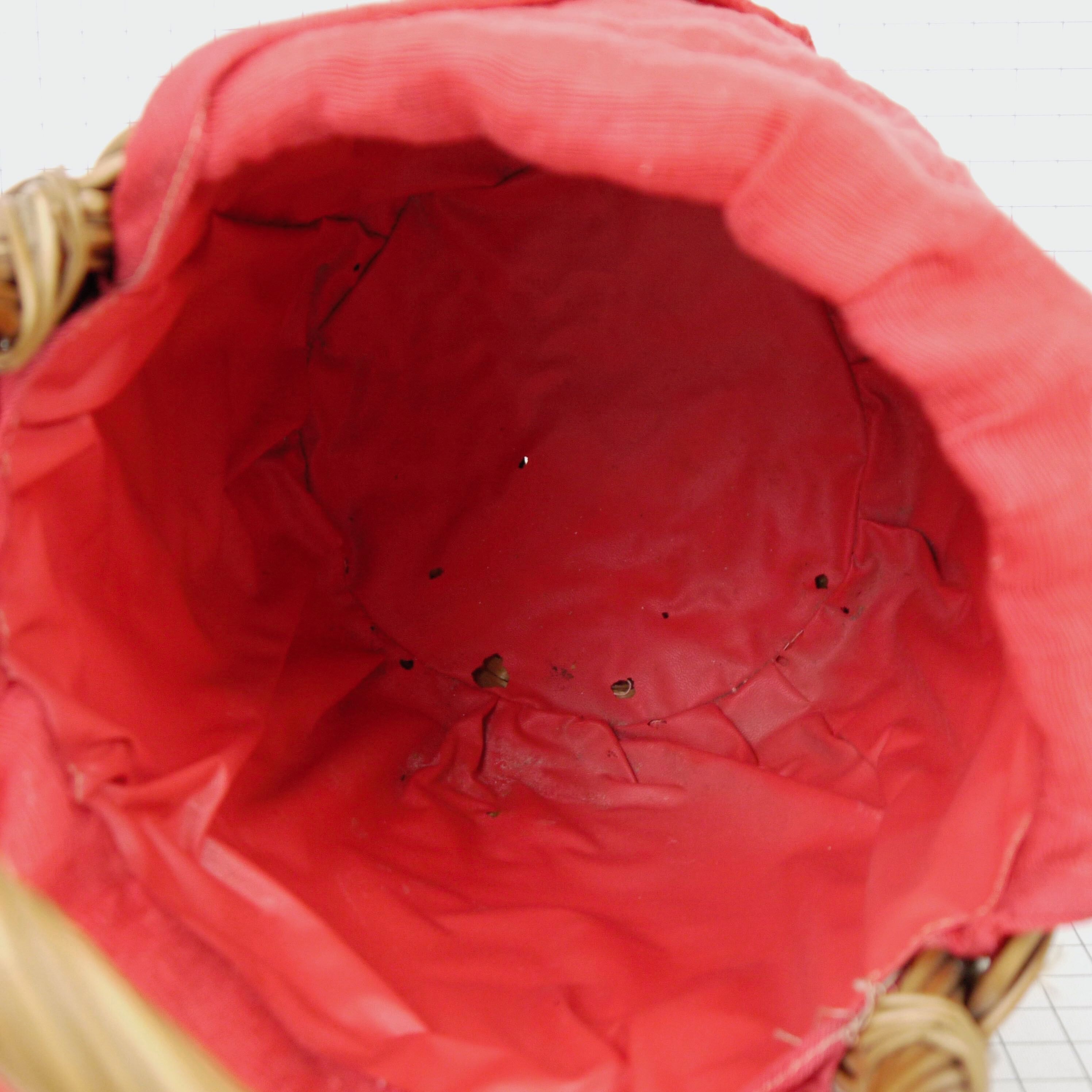 Wicker for knitting basket