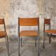 4 chaises vintage