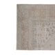 Distressed turkish oushak rug runner 100 x 285 cm