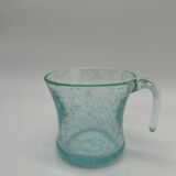 Punch service, Medici sangria in blue bubbled glass