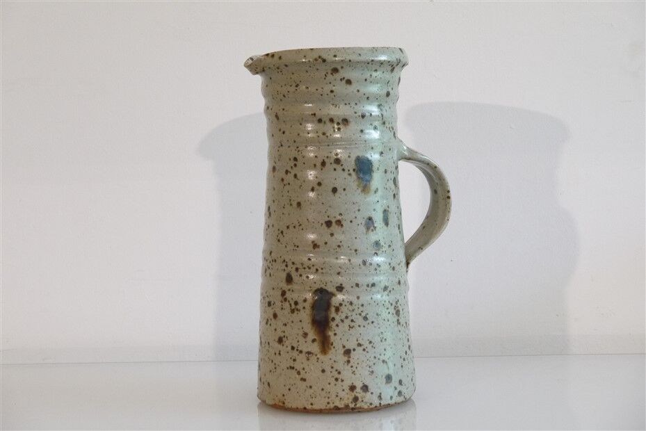 Sandstone pitcher by Gustave Tiffoche