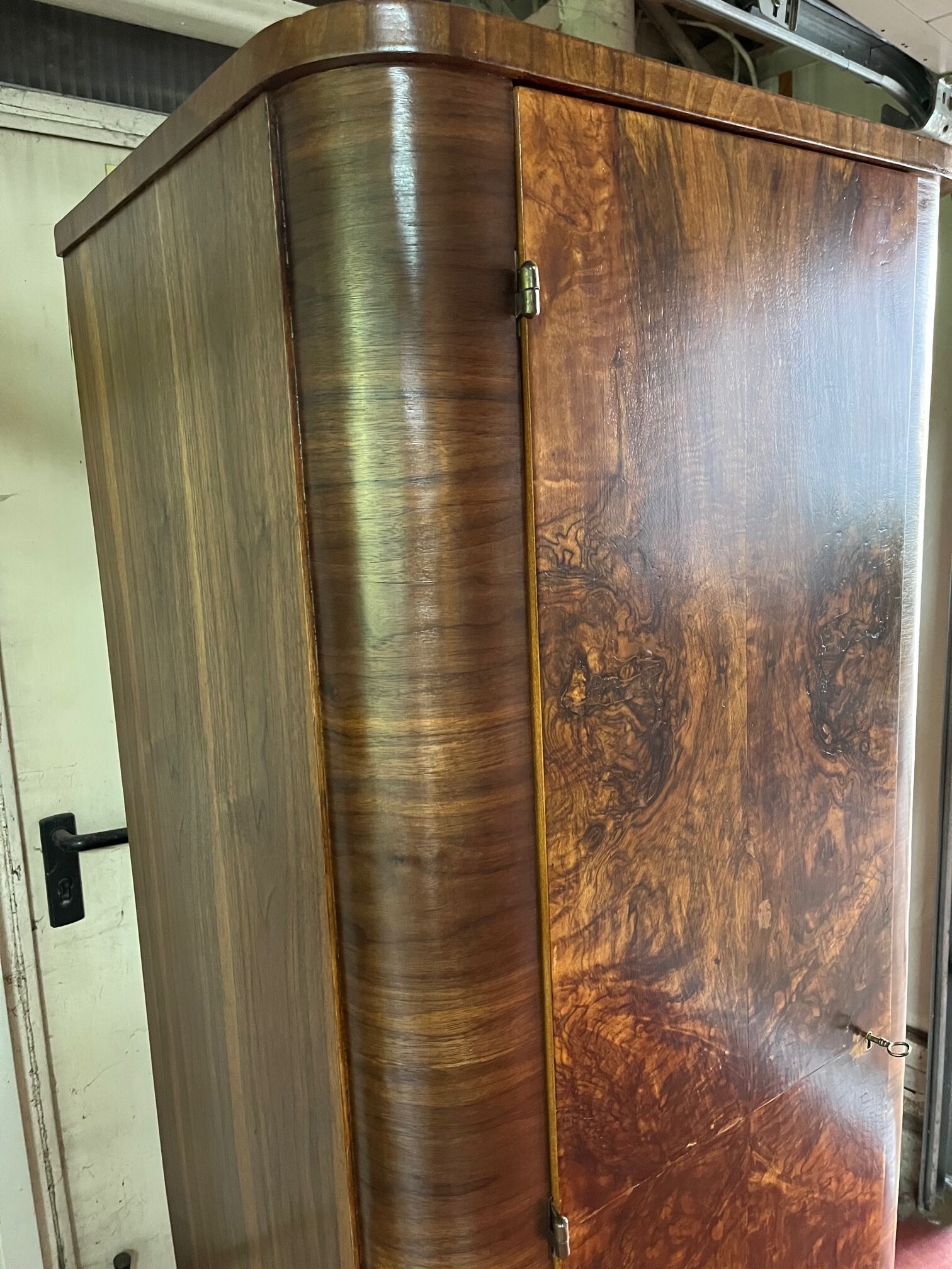 Art deco wardrobe from the 1930s