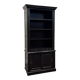 Classic English Black Bookcase