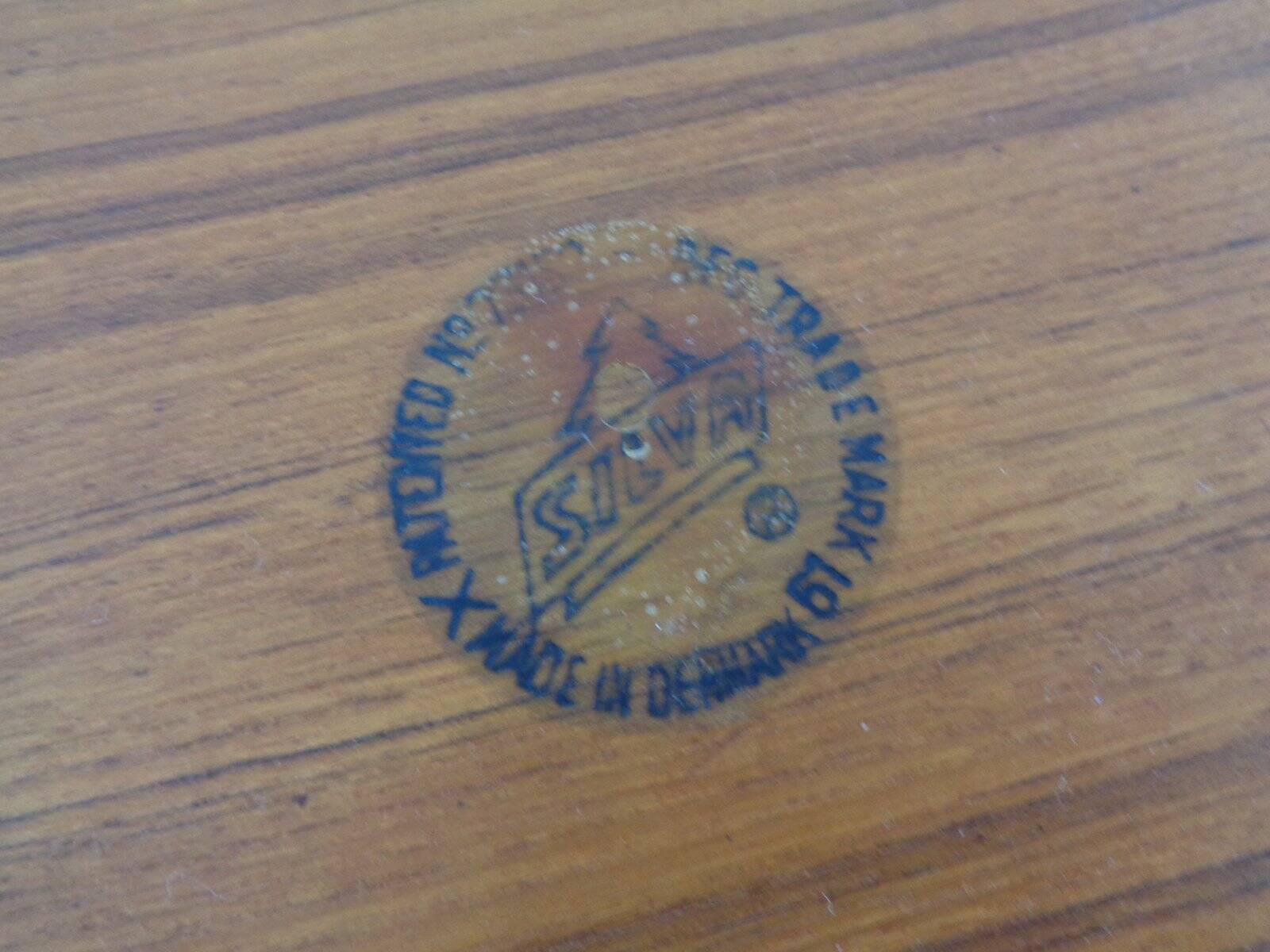 Danish trays in teak from Silva, 1960s, set of 2.