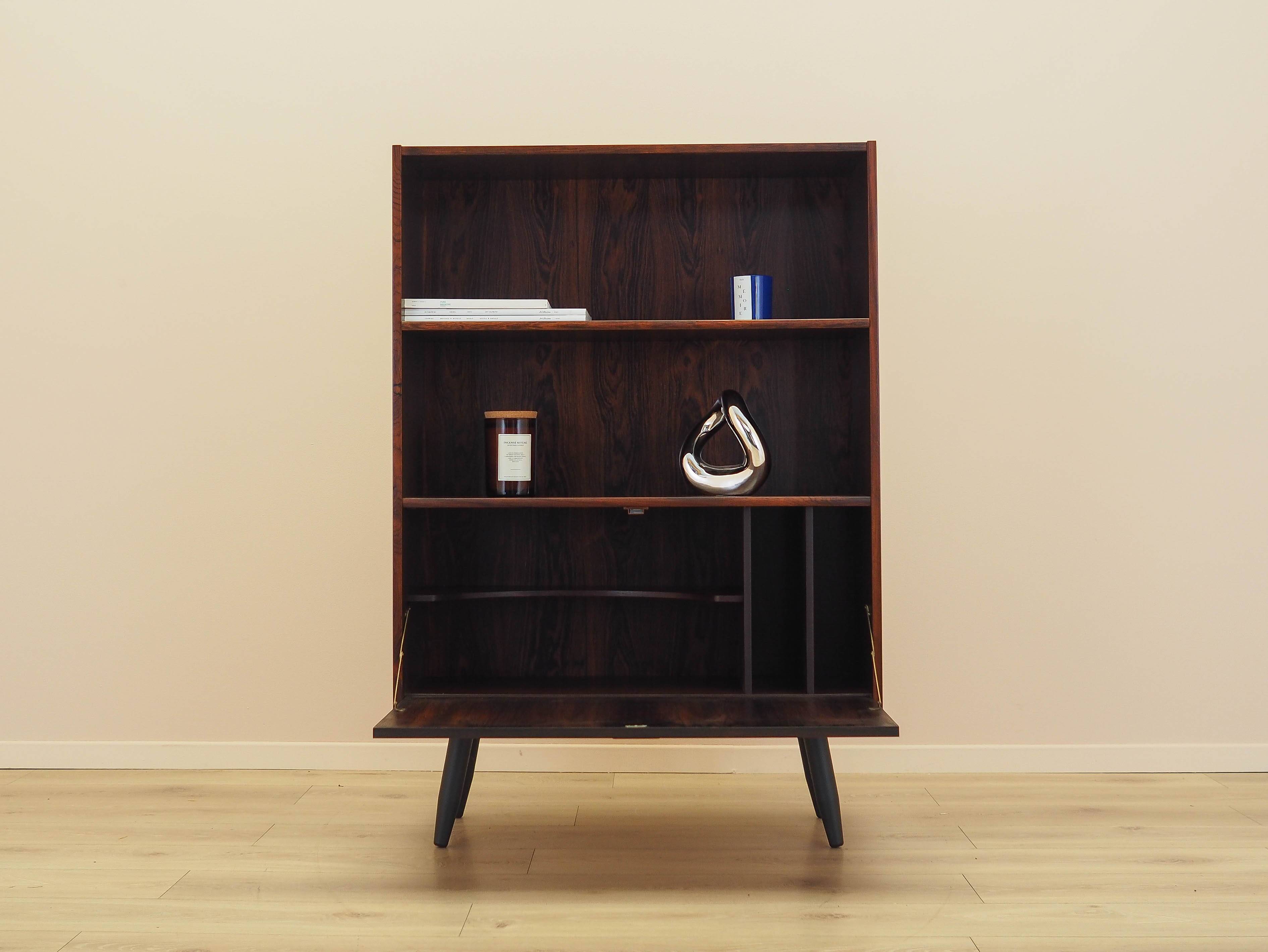 Rosewood bookcase, Danish design, 1970s, made in Denmark