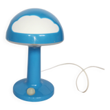 Mushroom lamp, Skojig blue cloud, design Henrik Preutz for Ikea, 1990