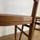Paire de chaises bistrot cannées