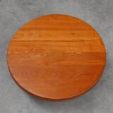 Pierre Chapo, Coffee Table Model T02M in Solid Elm, France 1976