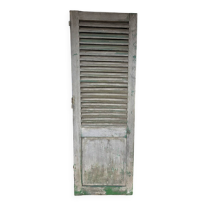 ancienne porte à volets - sapin