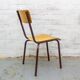 Vintage French School Chair, 1970s
