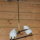 Arlus chandelier with 3 arms of light