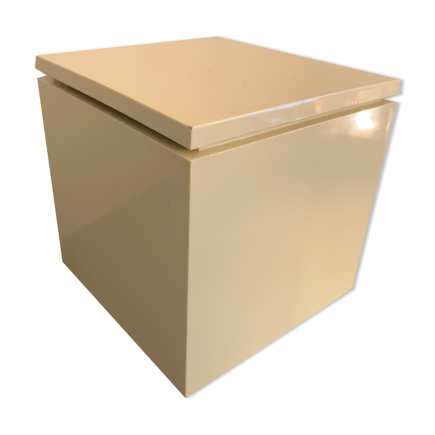 Italian cube lamp Cuboluce, first edition of 1972