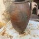 Large old terracotta vase