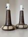 Pair Marianne Starck Stoneware Table Lamps: Michael Andersen Denmark, 1970s