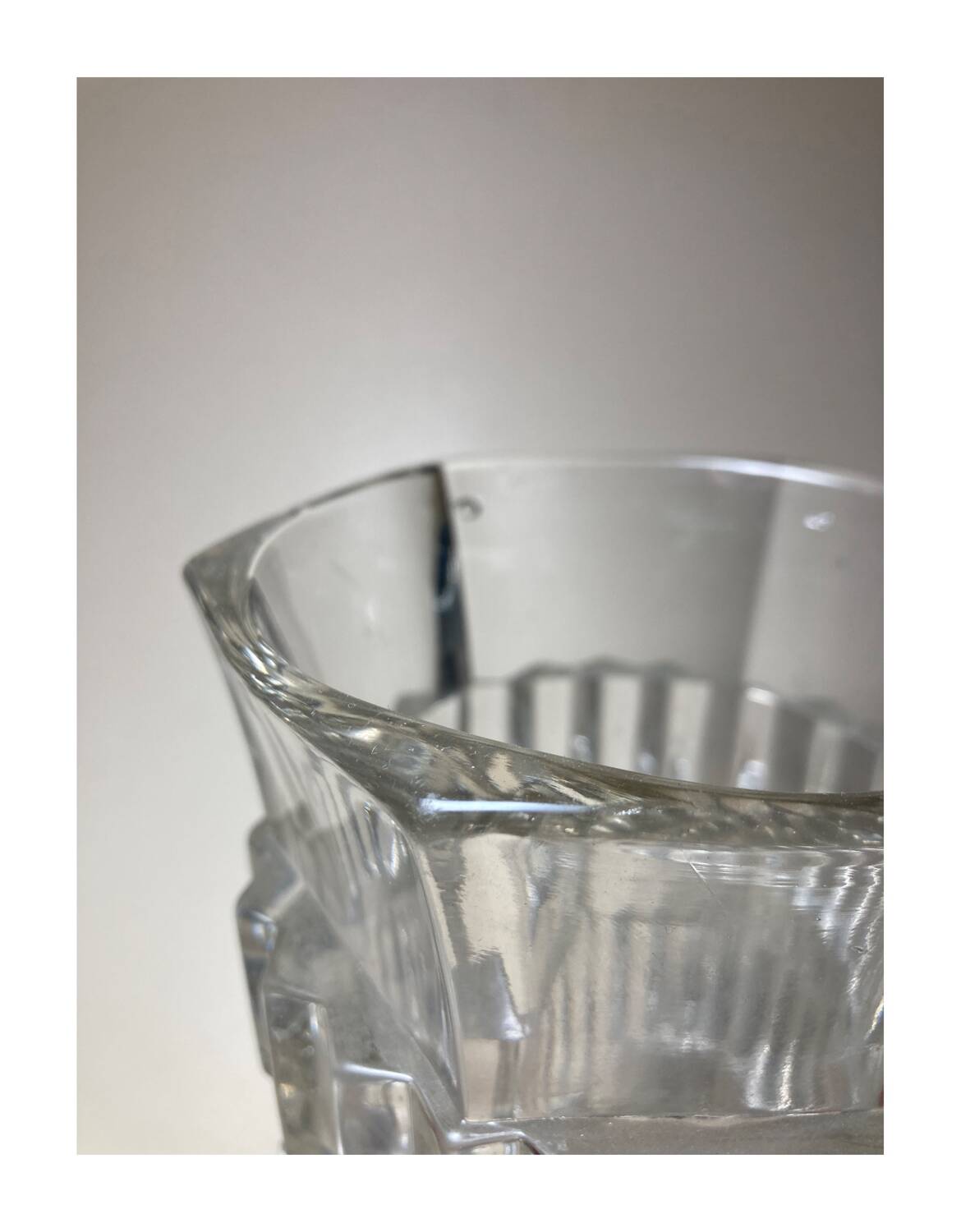Crystal vase