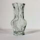 Textured Glass Vase by Ingrid Glashutte 1970's