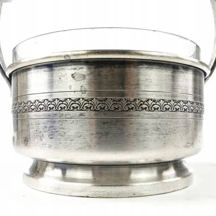 T6H SOPYŁO basket sugar bowl ART DECO