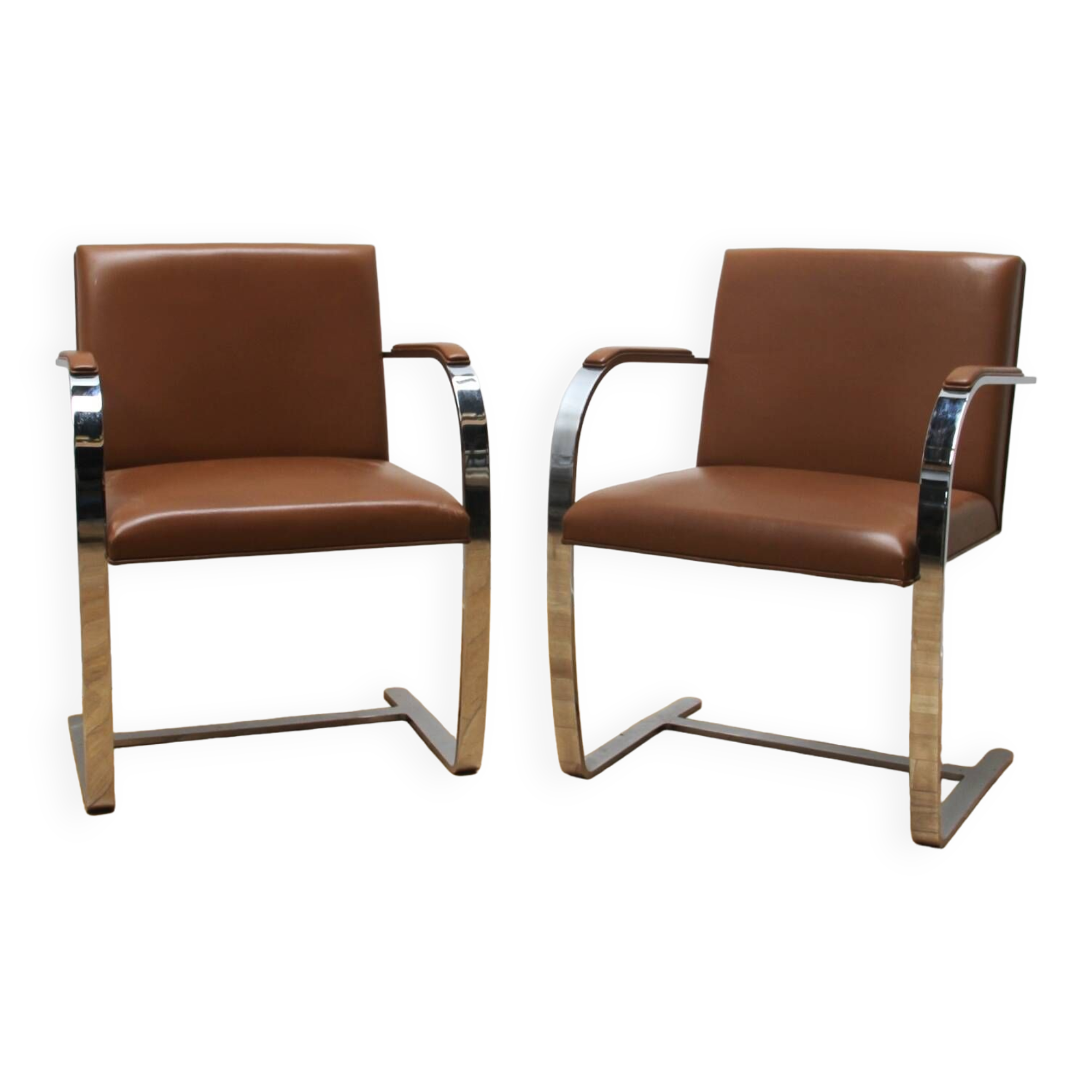 Paire de fauteuils BRNO, Mies Van Der Rohe