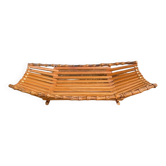Panière / corbeille vintage (bambou)