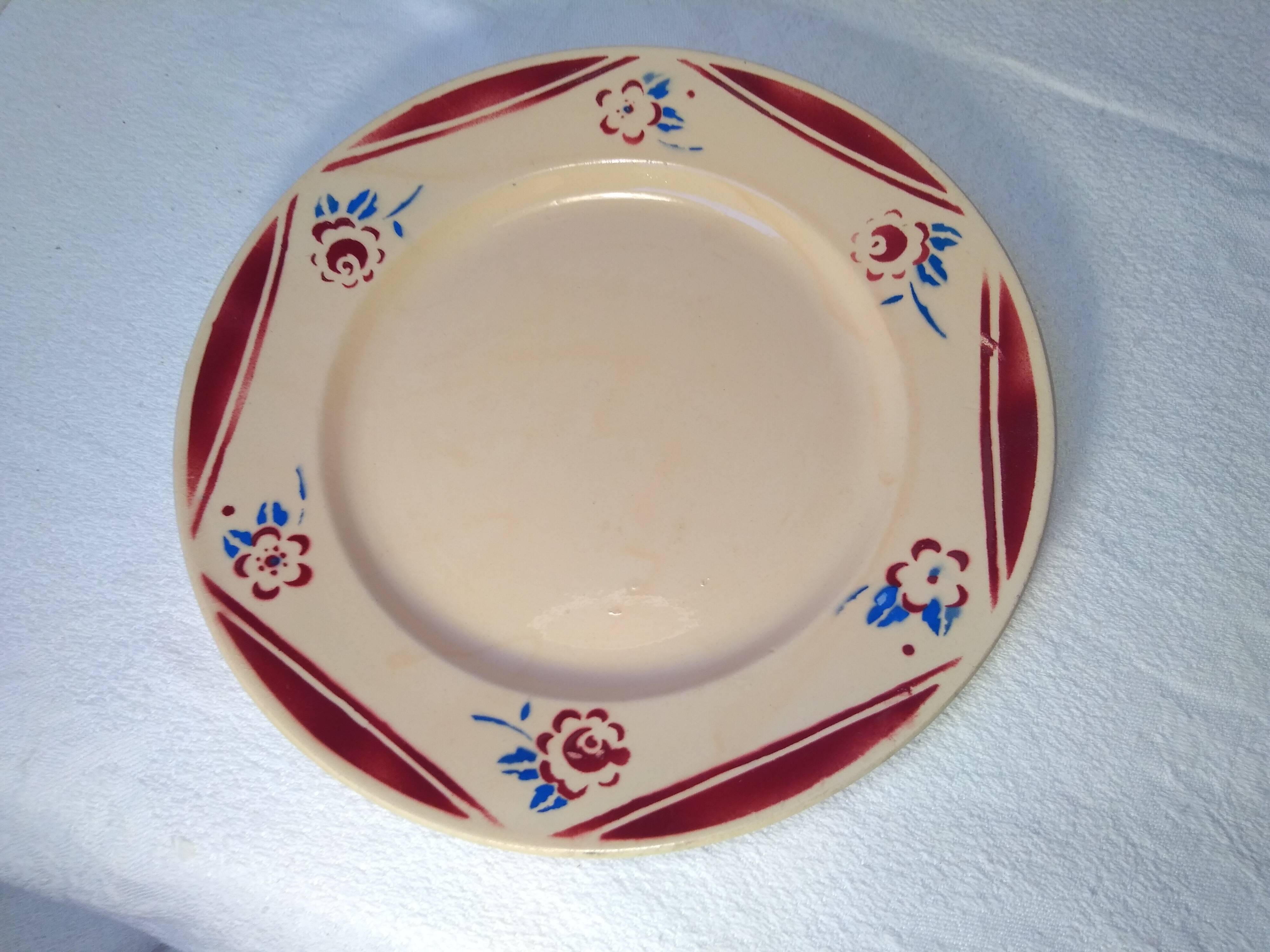 3 Lunéville dessert plates