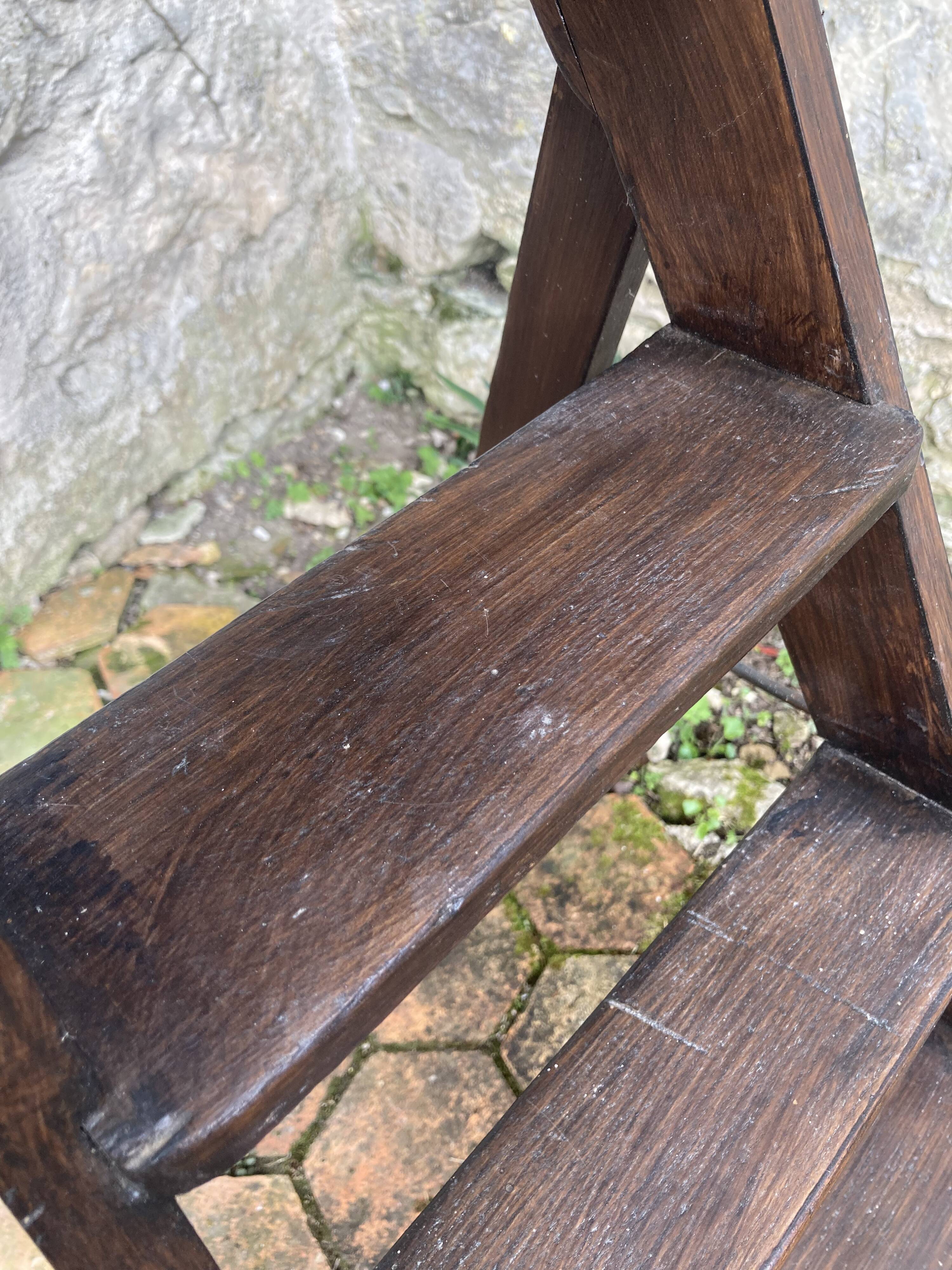 Small vintage stepladder