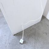 Brutalist walnut table lamp 1950