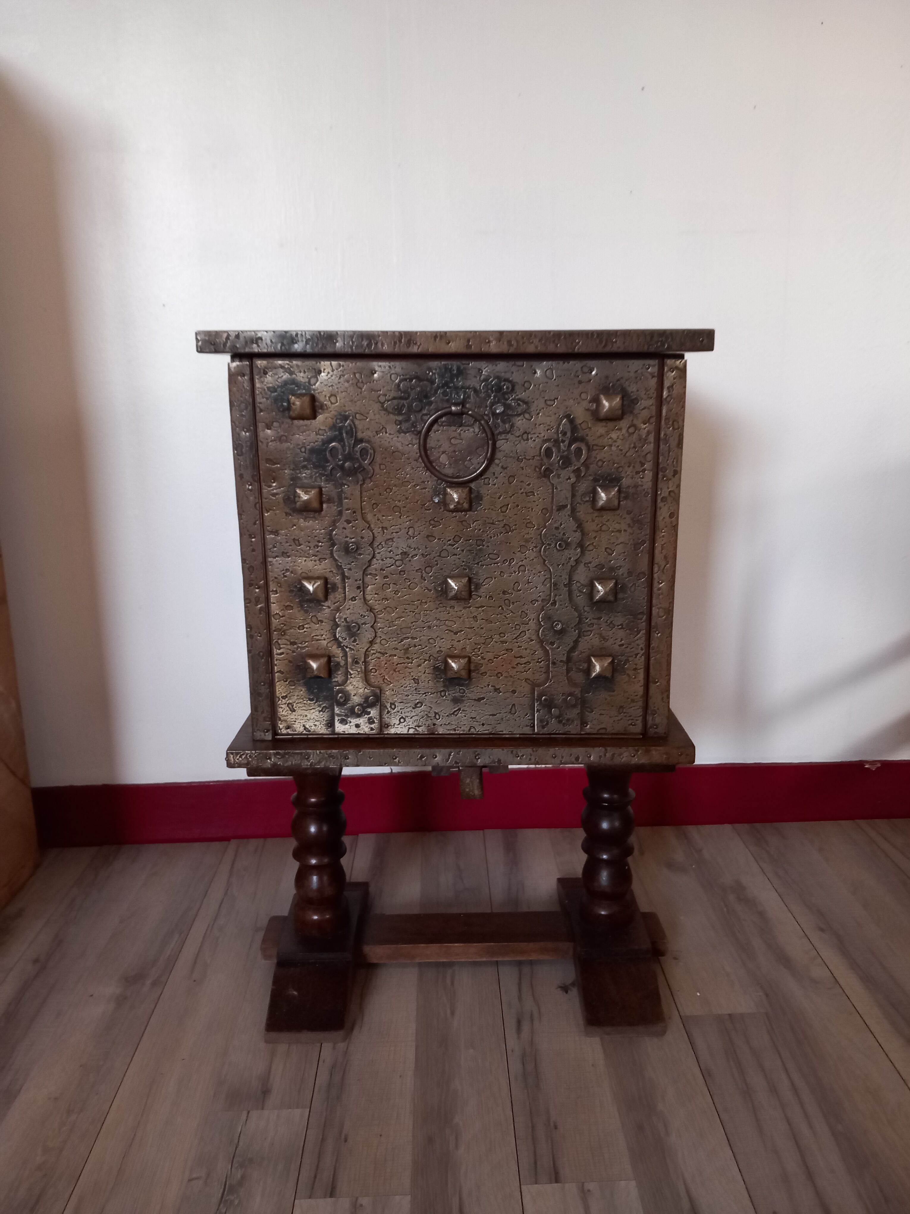Vintage bedside table