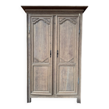 Armoire en chêne aérogommée