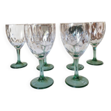 6 grands verres à pied