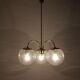 Mid-century chandelier Kamenický Šenov, 1980