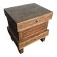 Curved stained birch bedside tables, Art Deco, Finland, 1930s