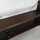 Rustic oak wall shelf