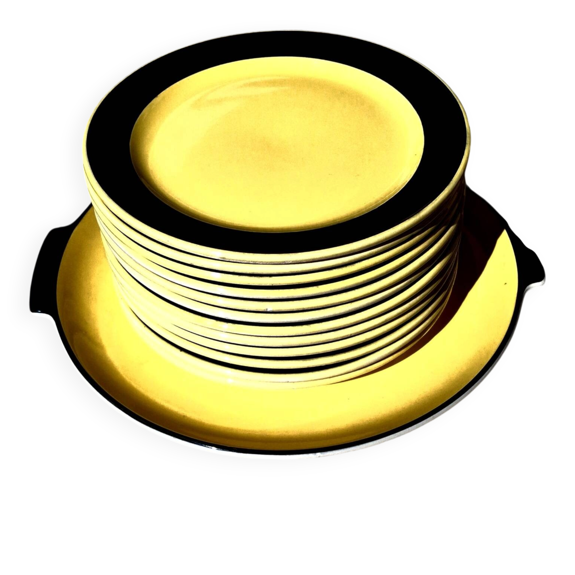 Tableware service and dish, Villeroy and Boch, 1950s 60s design