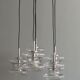 Lustre waterfall, Doria Leuchten Germany of the 1960s.