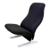"Concorde" armchair in navy blue by Pierre Paulin, 1960s