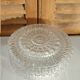 Cast glass ceiling lamp