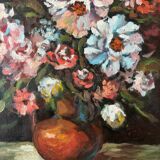 Signed bouquet of flowers