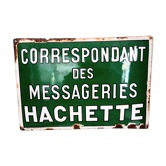 Plaque émaillée Pub